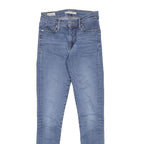 LEVI'S 310 BIG E Womens Jeans Blue Slim Skinny Denim Medium W26 L30 Stretch
