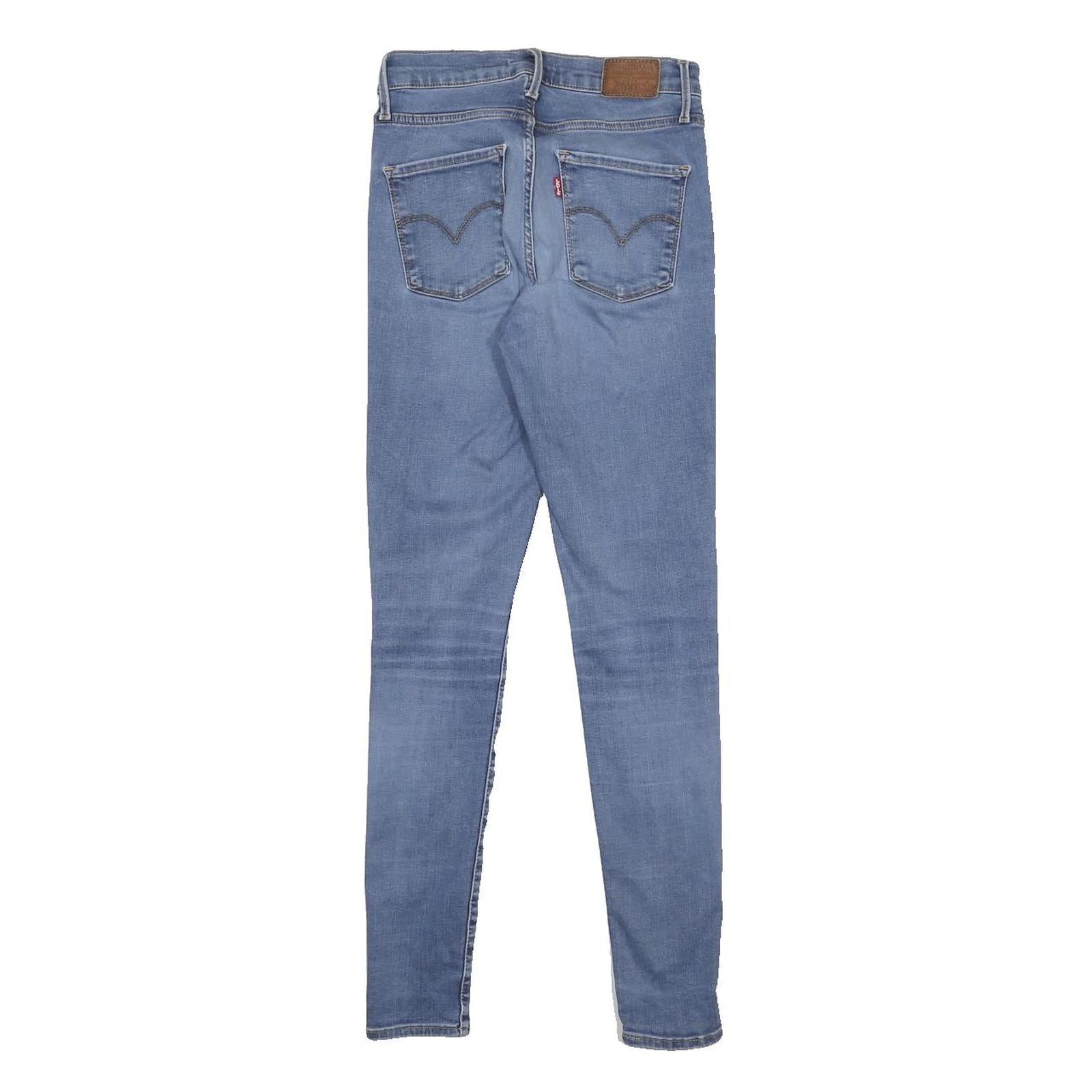 LEVI'S 310 BIG E Womens Jeans Blue Slim Skinny Denim Medium W26 L30 Stretch