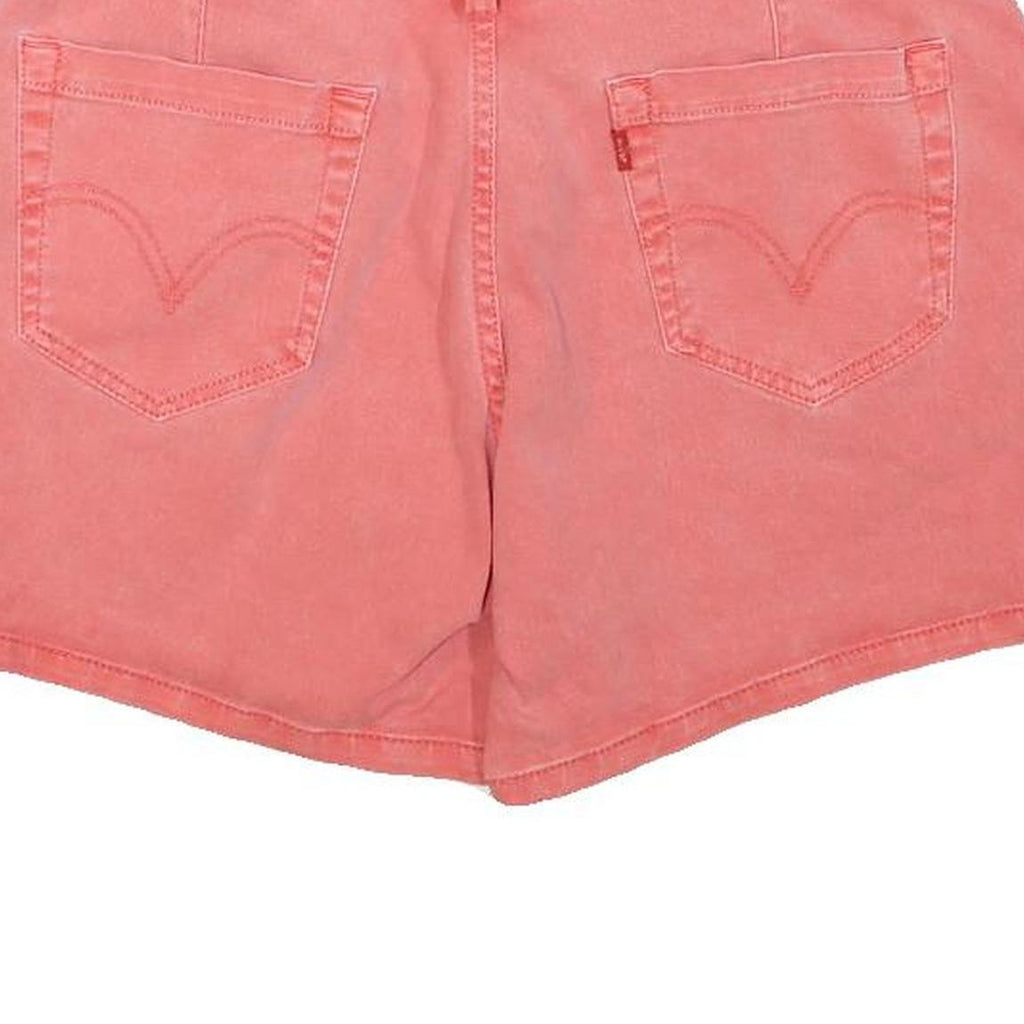 LEVI'S Womens Shorts Pink Casual Cotton Blend M W30 Comfortable Fit Summer Wear