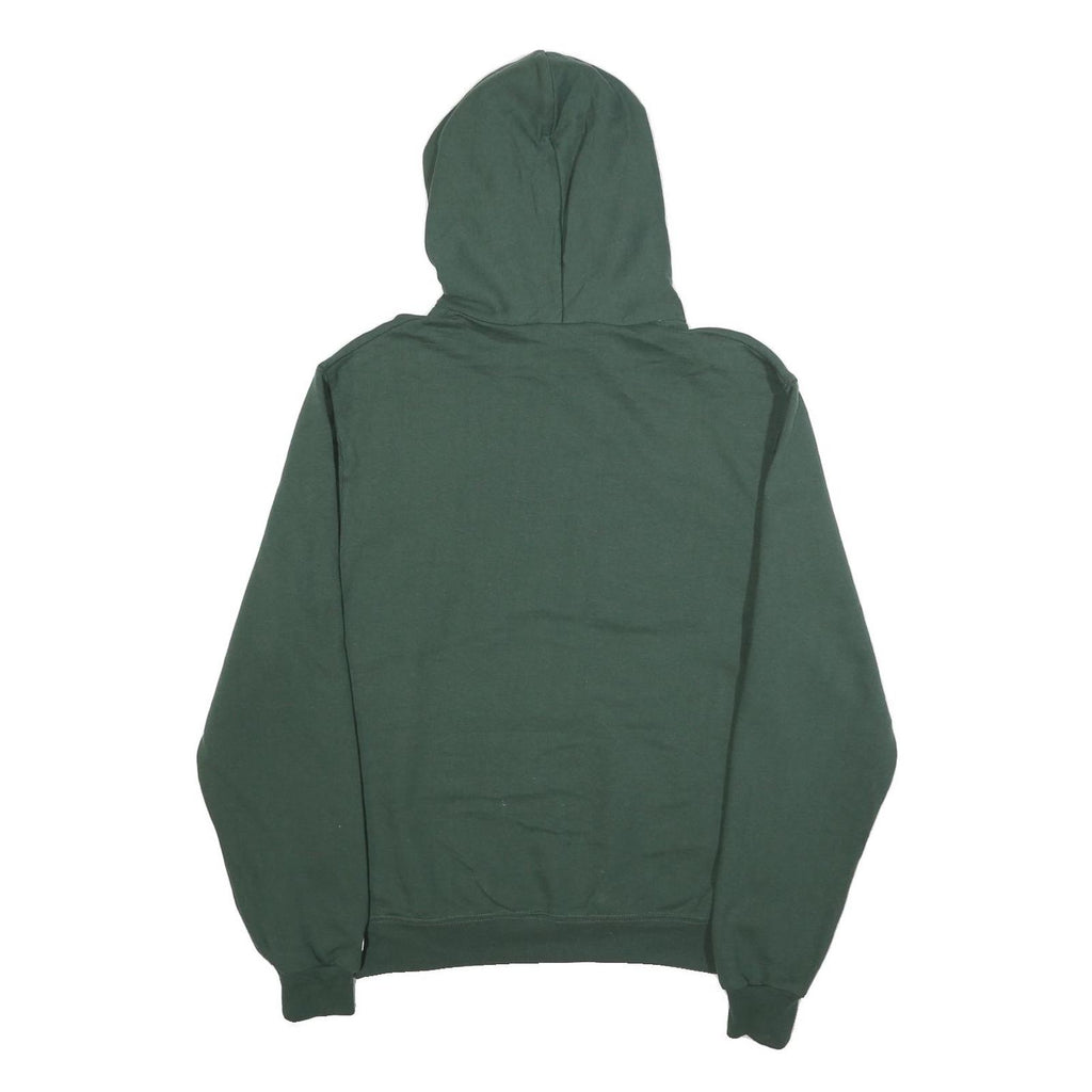 CHAMPION Mens Green Northstars Hockey Pullover Hoodie S Cotton Blend