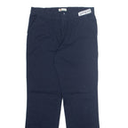 DICKIES Chino Womens Trousers Blue Regular Tapered W32 L32