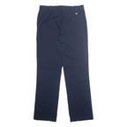 DICKIES Chino Womens Trousers Blue Regular Tapered W32 L32