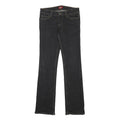 DICKIES Womens Slim Black Jeans Denim W30 L33 Zip Cotton Blend