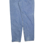 CARHARTT Mens Blue Regular Fit Straight Denim Light W38 L34 Classic Zip Cotton