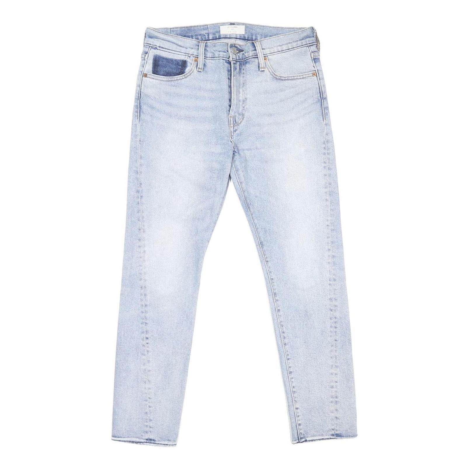 LEVI'S 510 Altered Womens Slim Light Blue Denim Cotton Blend W30 L27 Jeans