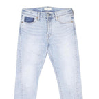 LEVI'S 510 Altered Womens Slim Light Blue Denim Cotton Blend W30 L27 Jeans