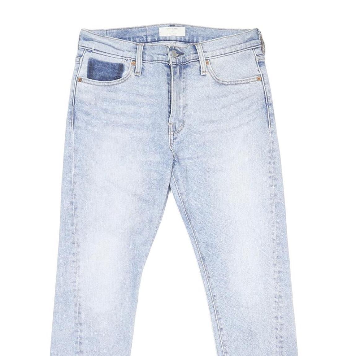 LEVI'S 510 Altered Womens Slim Light Blue Denim Cotton Blend W30 L27 Jeans