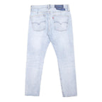 LEVI'S 510 Altered Womens Slim Light Blue Denim Cotton Blend W30 L27 Jeans
