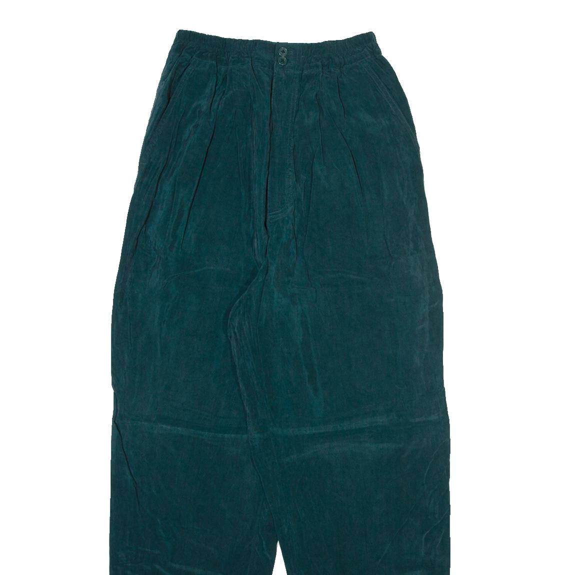 Womens Trousers Blue Relaxed Tapered W24 L29