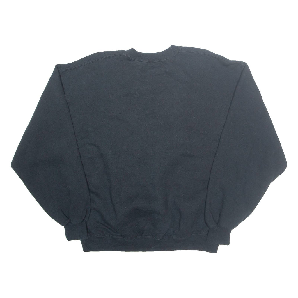 JERZEES Lions Rushville Athletic Mens Sweatshirt Black USA L