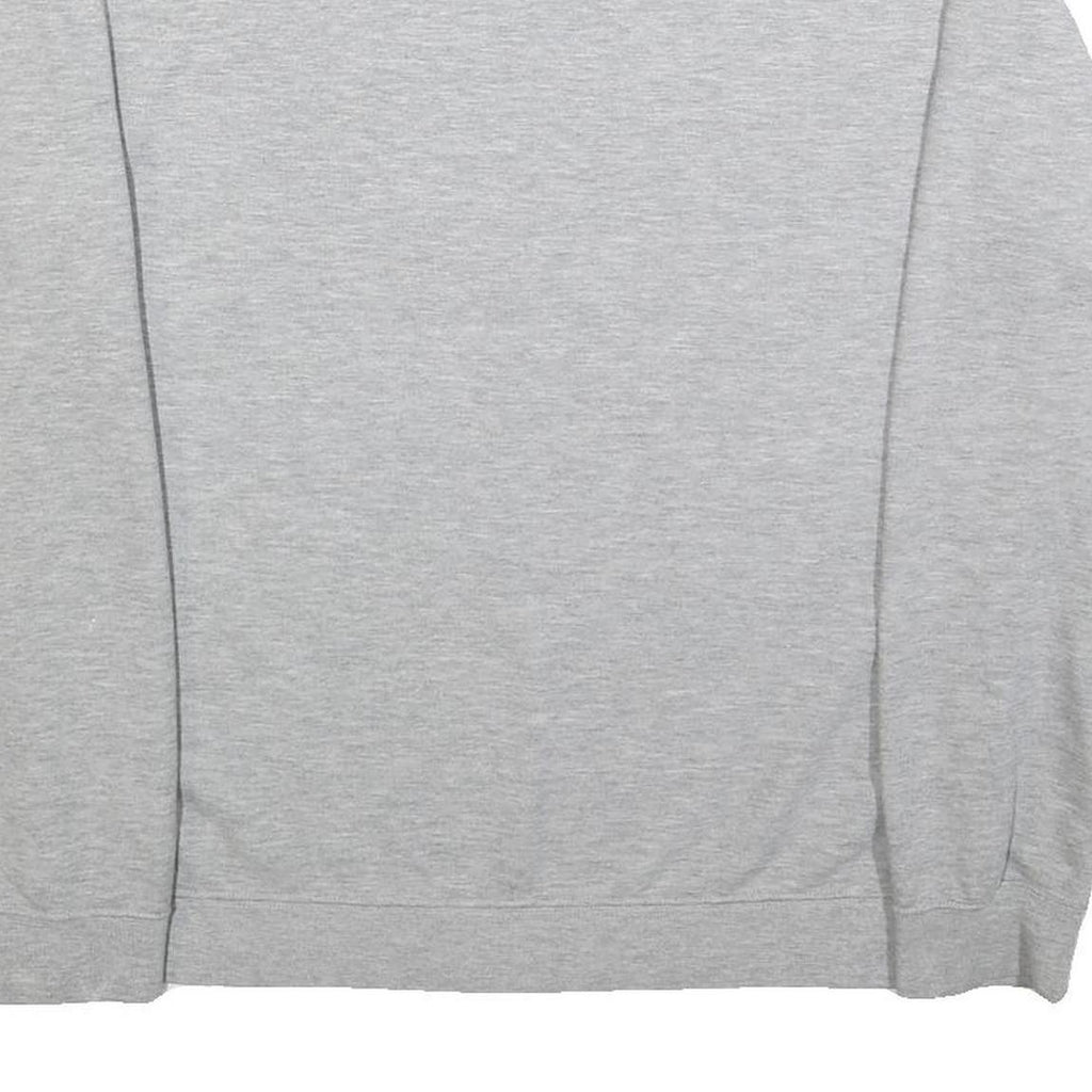 CHAMPION Mens Grey Crew Neck L Cotton Blend Pullover Sweatshirt Casual
