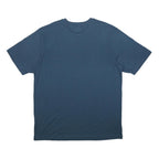 CARHARTT Mens Blue Yellow Logo Graphic T-Shirt XL Short Sleeve Crew Neck Casual