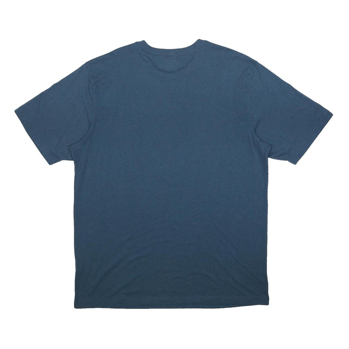 CARHARTT Mens Blue Yellow Logo Graphic T-Shirt XL Short Sleeve Crew Neck Casual