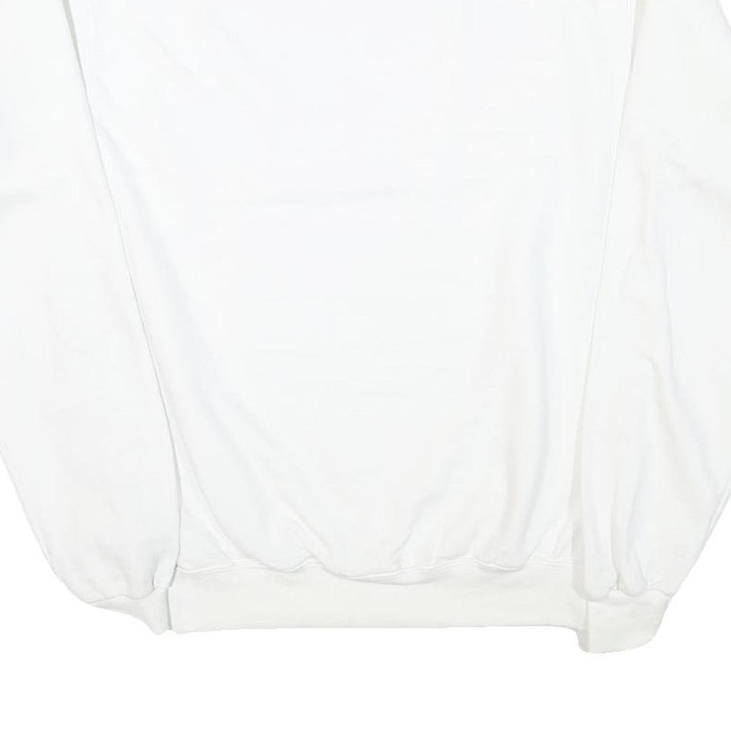 CHAMPION Mens White Indy United Lacrosse Crew Neck M Sport Sweatshirt