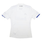 ADIDAS 2010-11 Real Madrid Home Mens White Blue Football Shirt S Short Sleeve