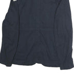 NAPAPIJRI Mens Navy Blue Jacket M Cotton Zip Military Casual Lightweight