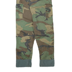 MFH Mens Cotton Blend Camouflage Regular Fit Straight Leg Trousers W24 L29