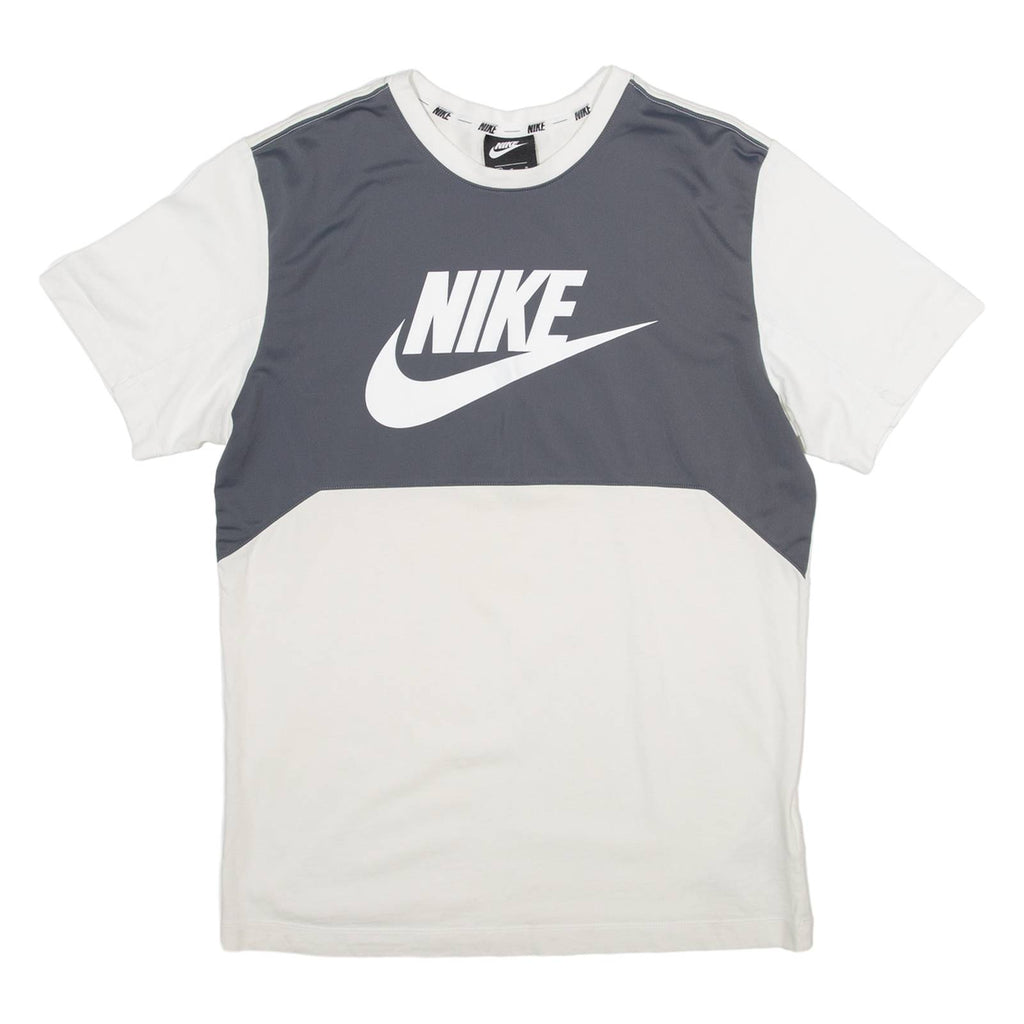 NIKE Womens T-Shirt Grey M