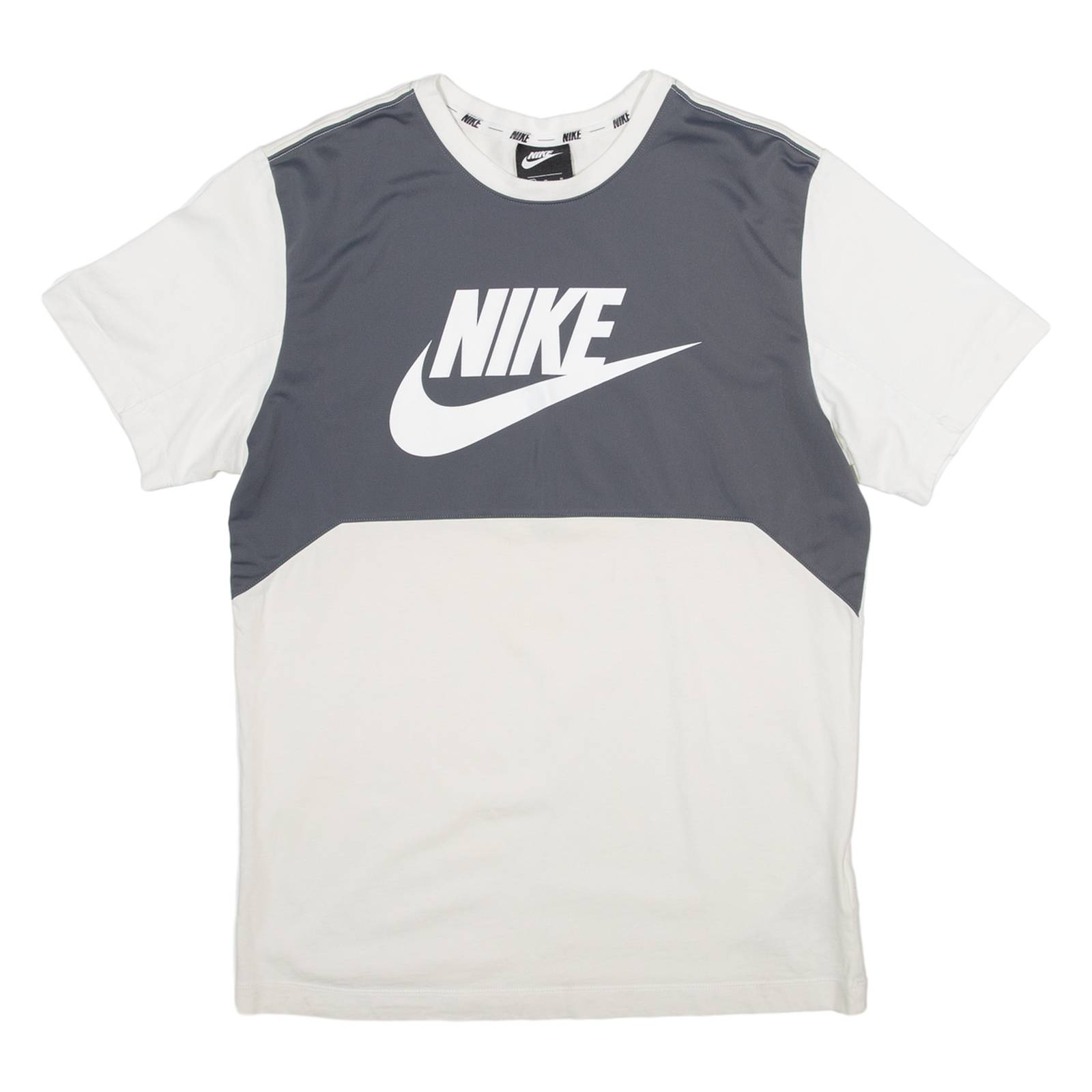 NIKE Womens T-Shirt Grey M