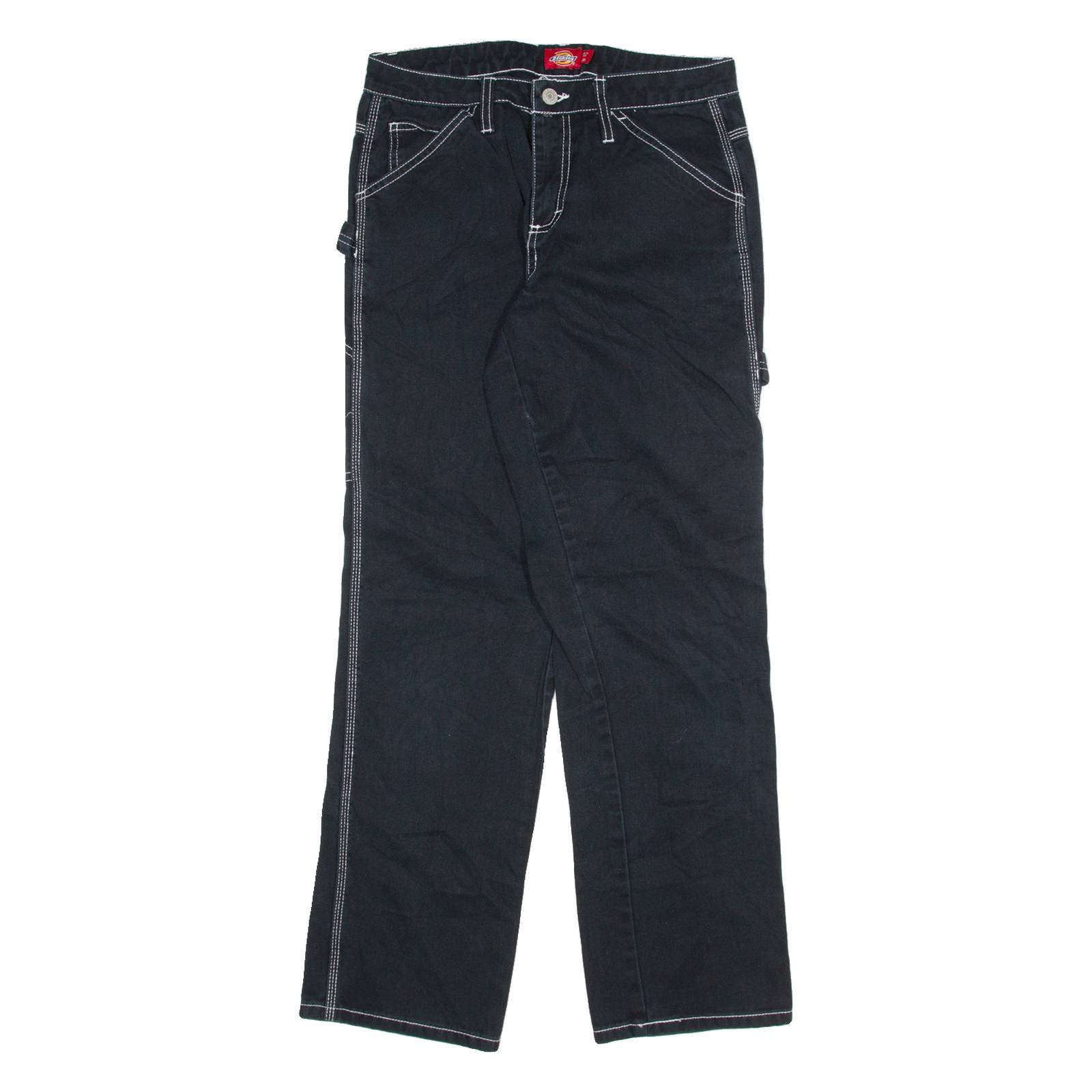 DICKIES Mens Jeans Blue Regular Straight W26 L20