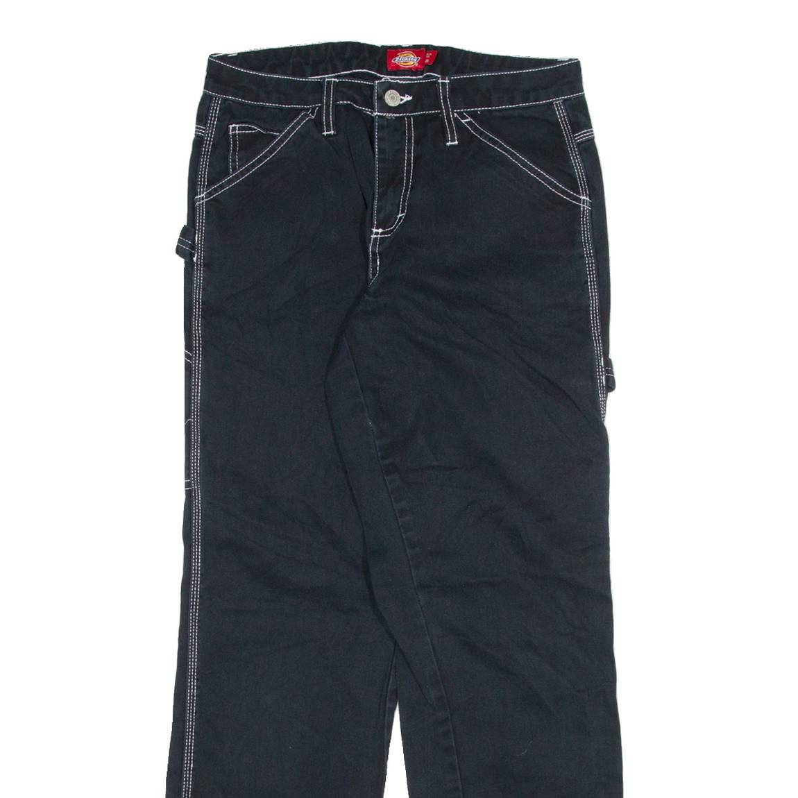 DICKIES Mens Jeans Blue Regular Straight W26 L20
