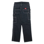 DICKIES Mens Jeans Blue Regular Straight W26 L20
