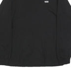 VANS Mens Black Long Sleeve Crew Neck T-Shirt S Cotton Blend Casual