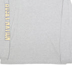 NCAA Mens Grey Washington Graphic T-Shirt XL Long Sleeve Crew Neck College