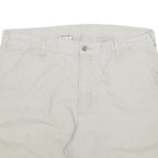 CARHARTT Womens Shorts Beige Casual Plain 3XL W38 Cotton Blend Utility