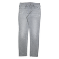 LEVI'S Mens Slim Blue Denim Jeans W34 L34 Zip Casual Wear