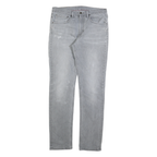 LEVI'S Mens Slim Blue Denim Jeans W34 L34 Zip Casual Wear