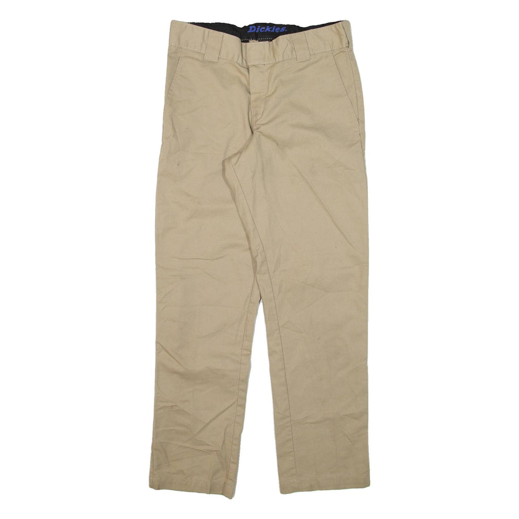 DICKIES Mens Trousers Beige Regular Straight W30 L30