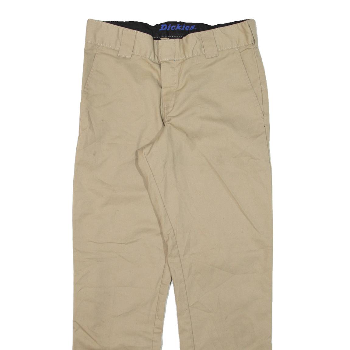 DICKIES Mens Trousers Beige Regular Straight W30 L30