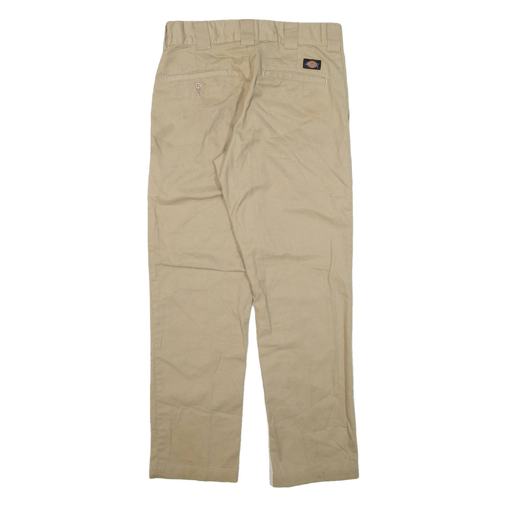 DICKIES Mens Trousers Beige Regular Straight W30 L30