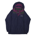 BERGHAUS Womens Navy Blue Outdoor Jacket M Polyester Blend Goretex Hooded Zip