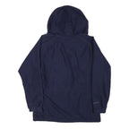 BERGHAUS Womens Navy Blue Outdoor Jacket M Polyester Blend Goretex Hooded Zip