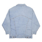 LEVI'S Womens Blue Denim Button Jacket S Cotton Blend Classic Casual