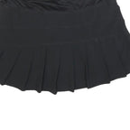 FILA Womens Black Tennis Mini Skort Polyester Blend Pleated Size L Sports