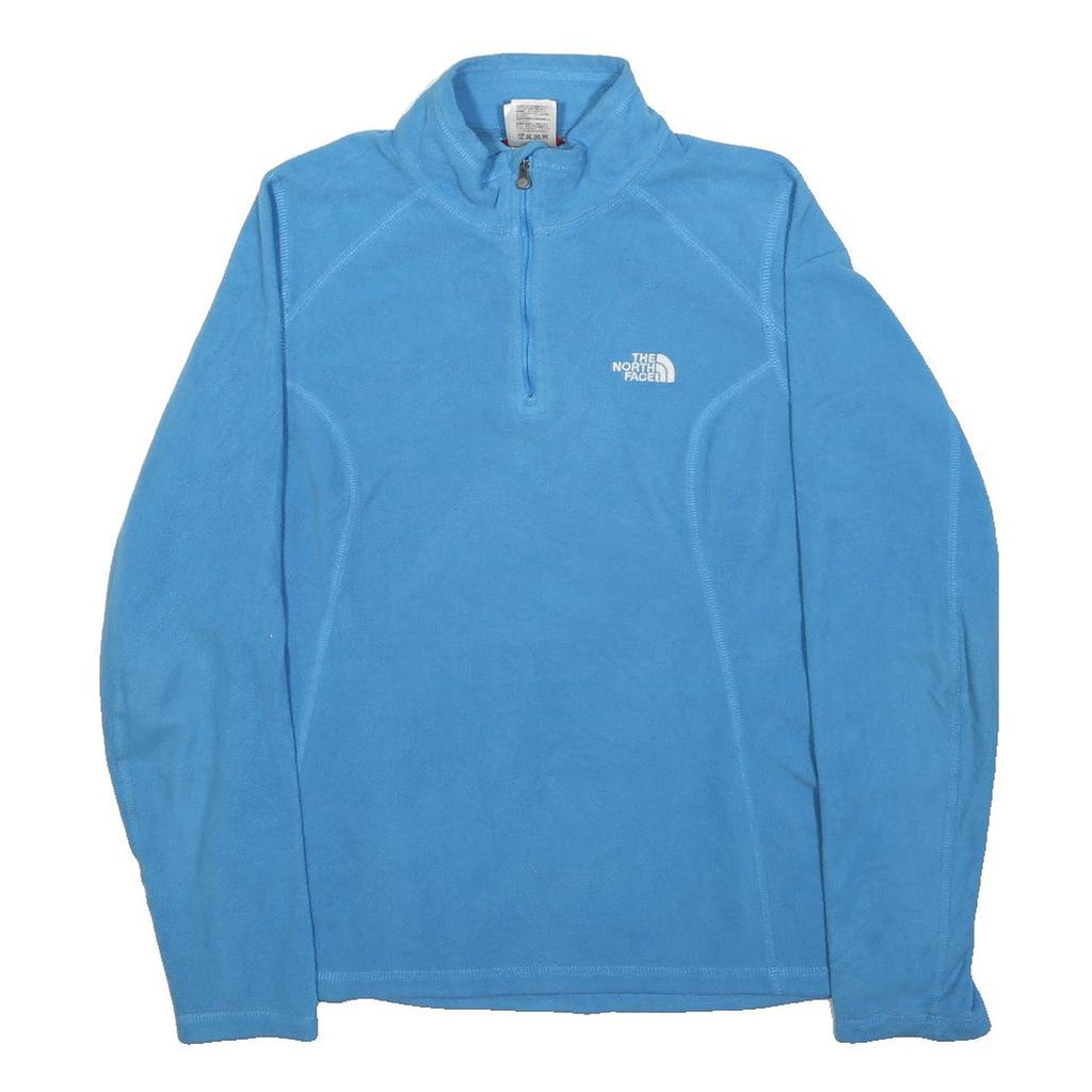 THE NORTH FACE Womens Blue Zip Jacket M Polyester Plain Lightweight Outdoor