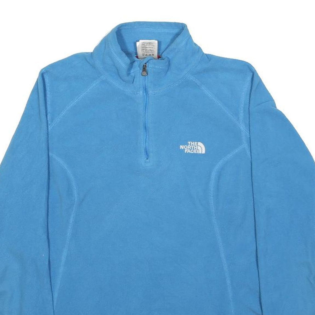 THE NORTH FACE Womens Blue Zip Jacket M Polyester Plain Lightweight Outdoor