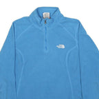 THE NORTH FACE Womens Blue Zip Jacket M Polyester Plain Lightweight Outdoor