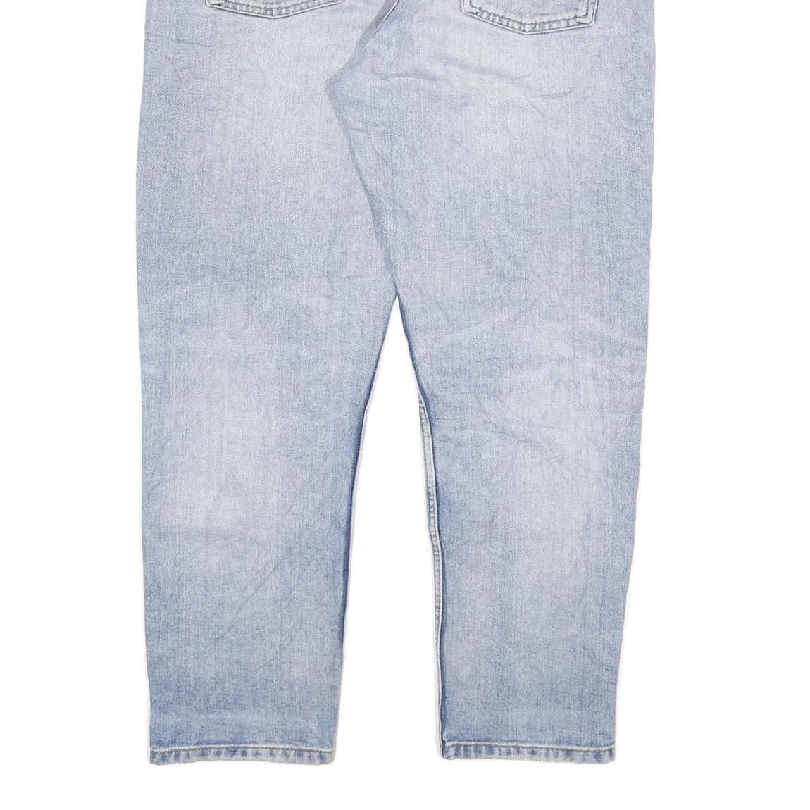 CARHARTT Womens Regular Fit Denim Jeans Light Blue Cotton Blend W34 L29 Classic