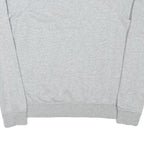 NIKE Mens Grey Crew Neck S Sweatshirt Cotton Blend Sportswear Casual Pullover