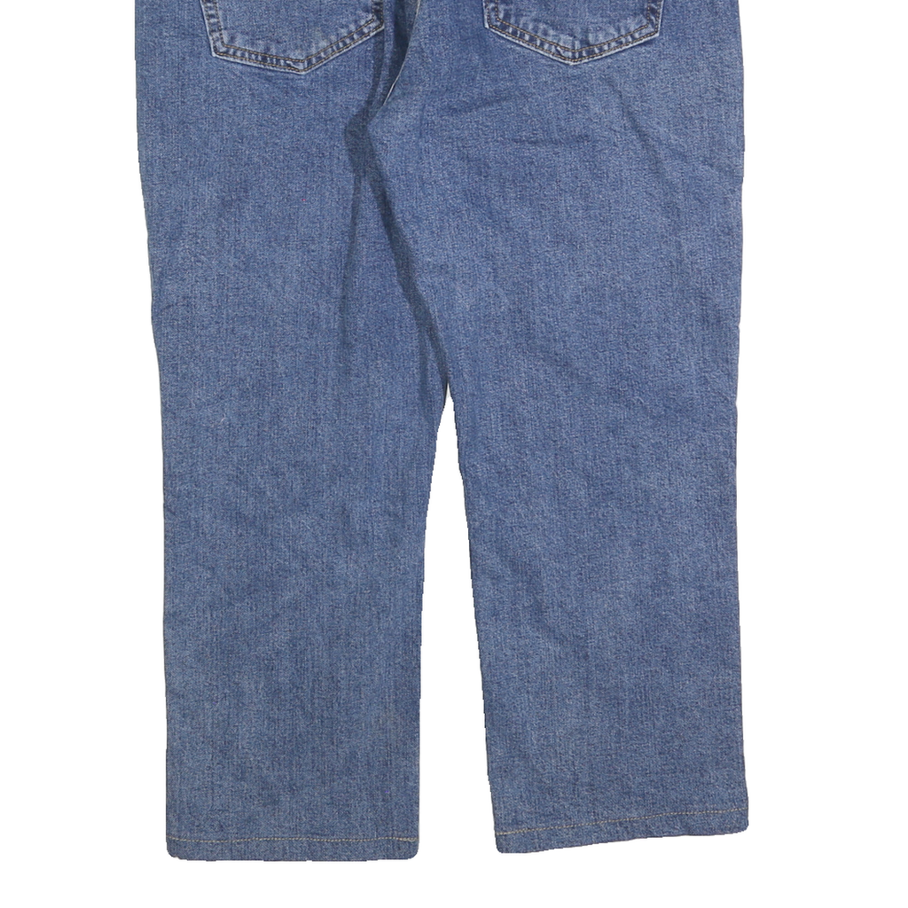 LEVI'S 514 Classic Mens Jeans Blue Classic Straight Denim Medium W38 L25 Zip