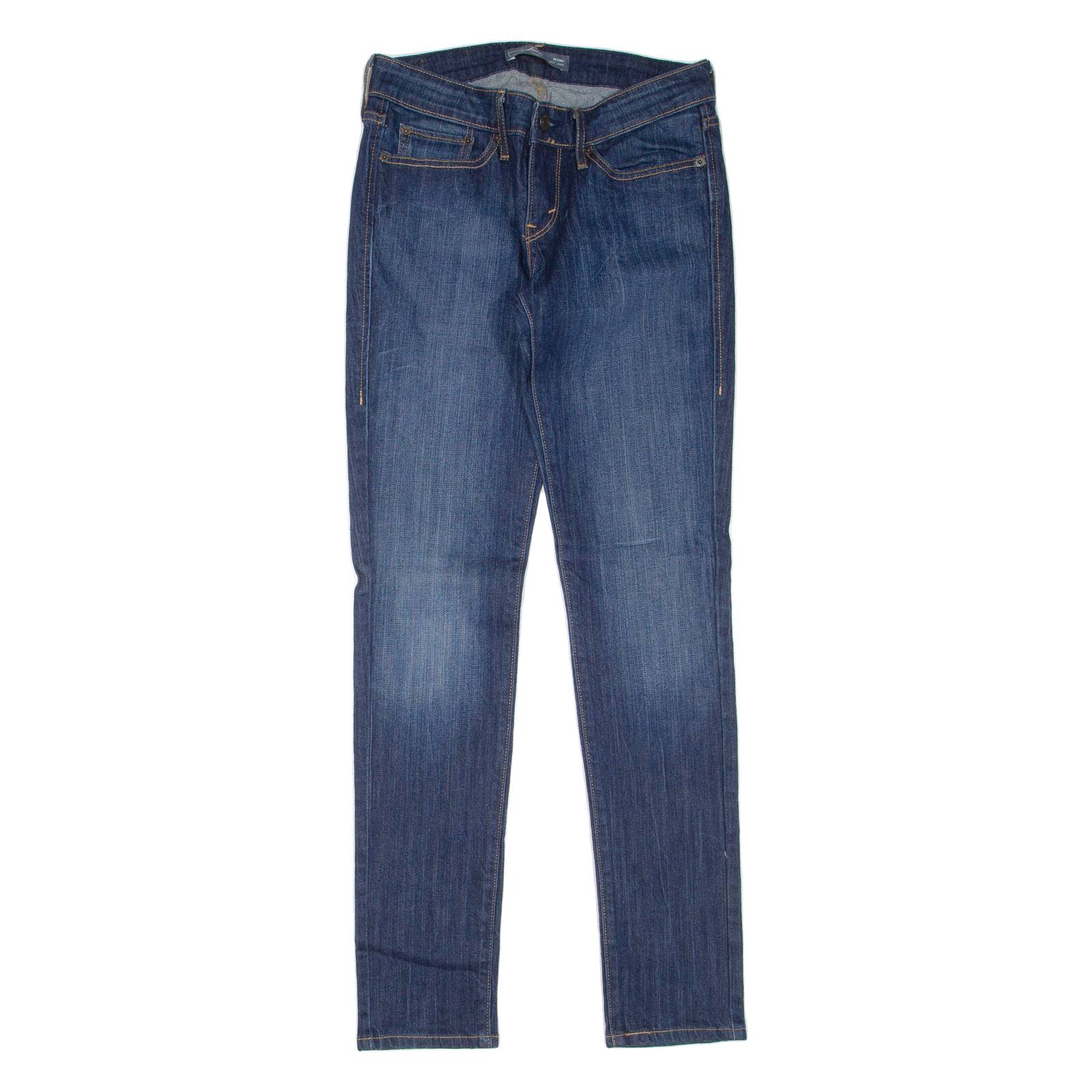 LEVI'S Womens Jeans Blue Regular Skinny W27 L32