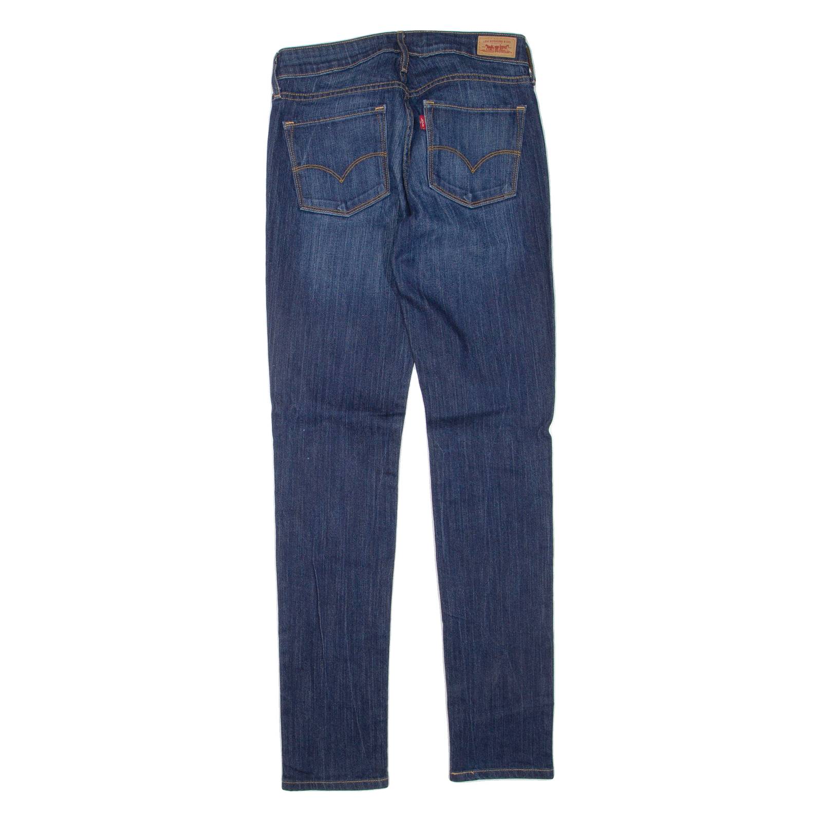 LEVI'S Womens Jeans Blue Regular Skinny W27 L32