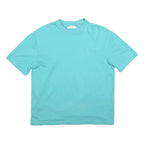 CALVIN KLEIN Mens Blue T-Shirt M Short Sleeve Crew Neck Cotton Blend Comfort