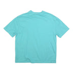 CALVIN KLEIN Mens Blue T-Shirt M Short Sleeve Crew Neck Cotton Blend Comfort