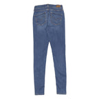 LEVI'S Womens Jeans Blue Slim Skinny Denim Medium W24 L32 Stretch Zip