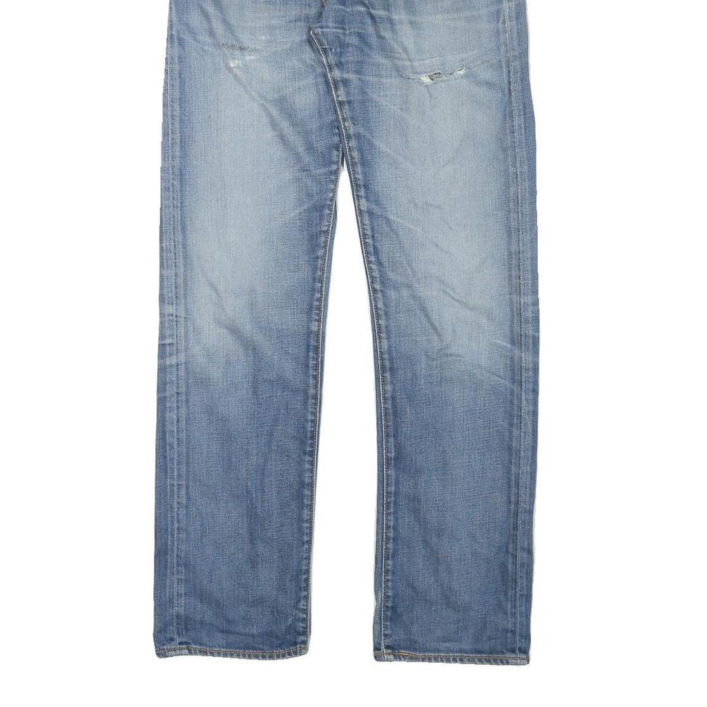 LEVI'S Mens Jeans Blue Regular Straight Denim Light W31 L31 Classic Zip